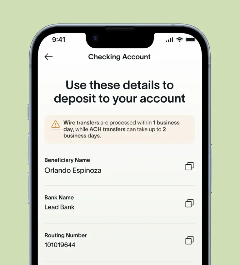 Paying the Karta credit card bill — US bank account deposit details and routing