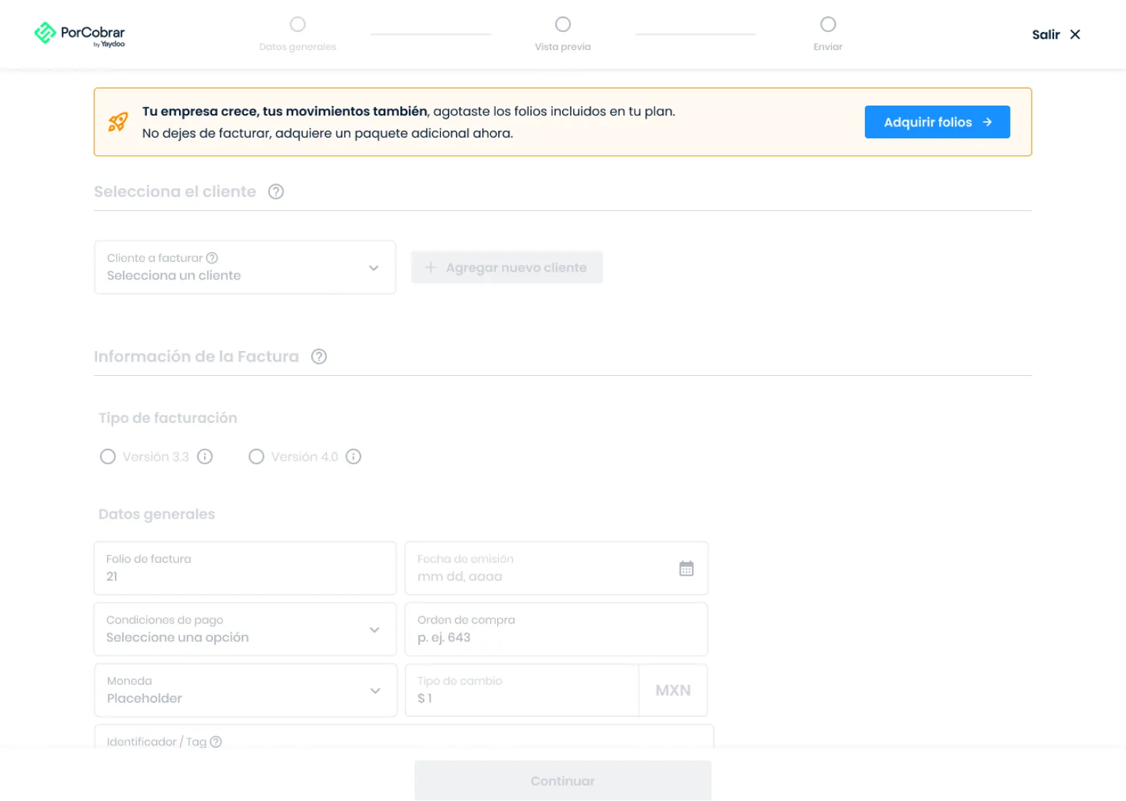 Yaydoo porCobrar product-led growth onboarding — ¡Hola, José Luis! welcome screen with six guided tasks to reach the Aha moment on the first session
