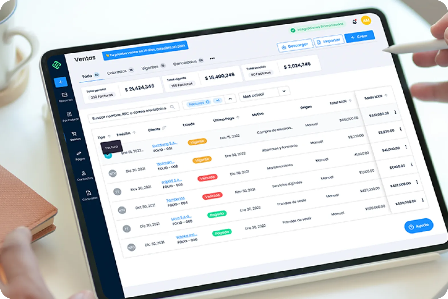 Yaydoo — Yaydoo porCobrar: +40% New Users in 30 Days. UX redesign for Yaydoo porCobrar, a 2-year-old financial logbook product. Improved user experience drove +40% new user growth in 30 days.