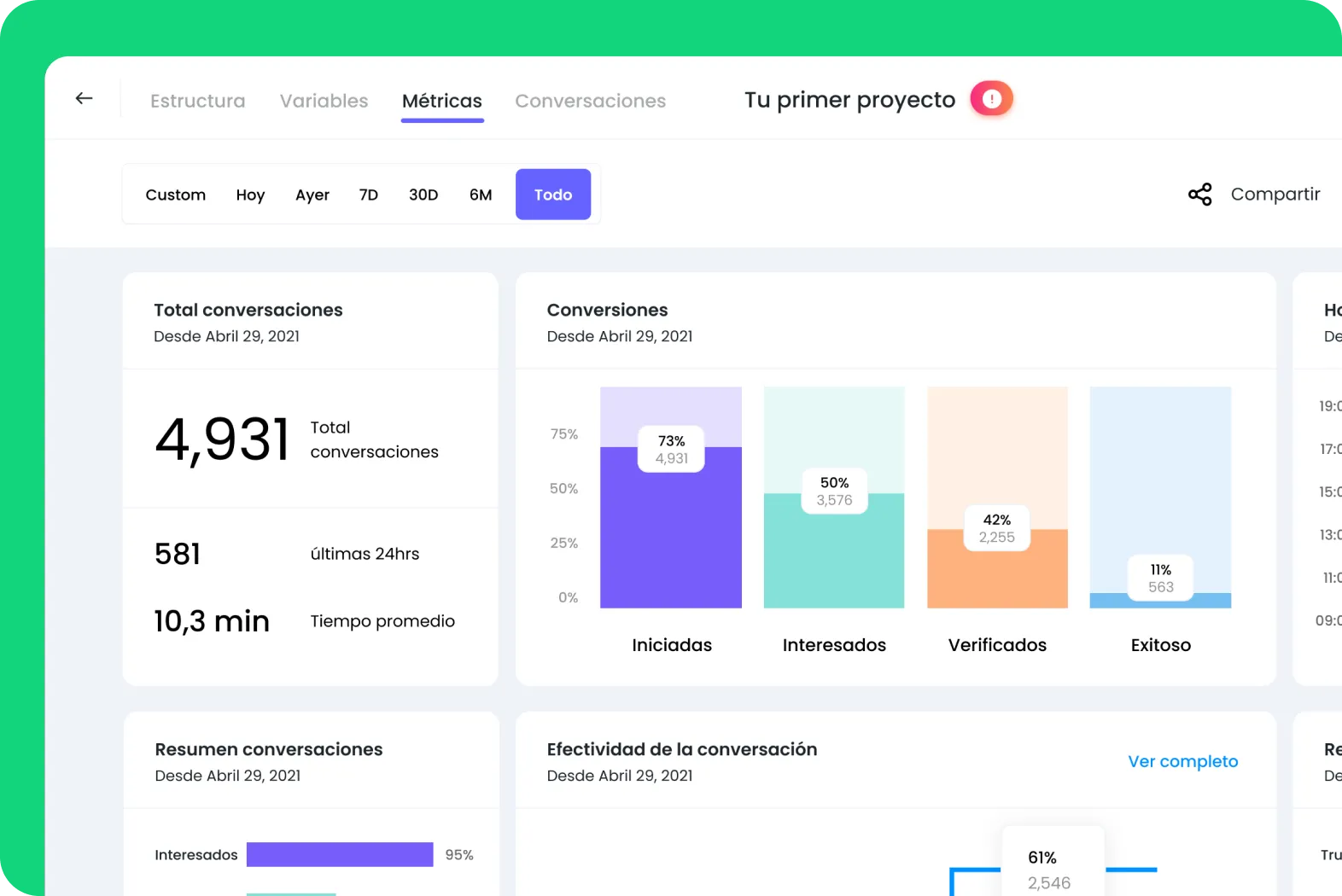 Truora — Truora TruConnect Case Study: WhatsApp Onboarding MVP. MVP for Truora TruConnect — a WhatsApp-based onboarding tool with chatbot conversations and biometric verification. Built MVP in 3 months.