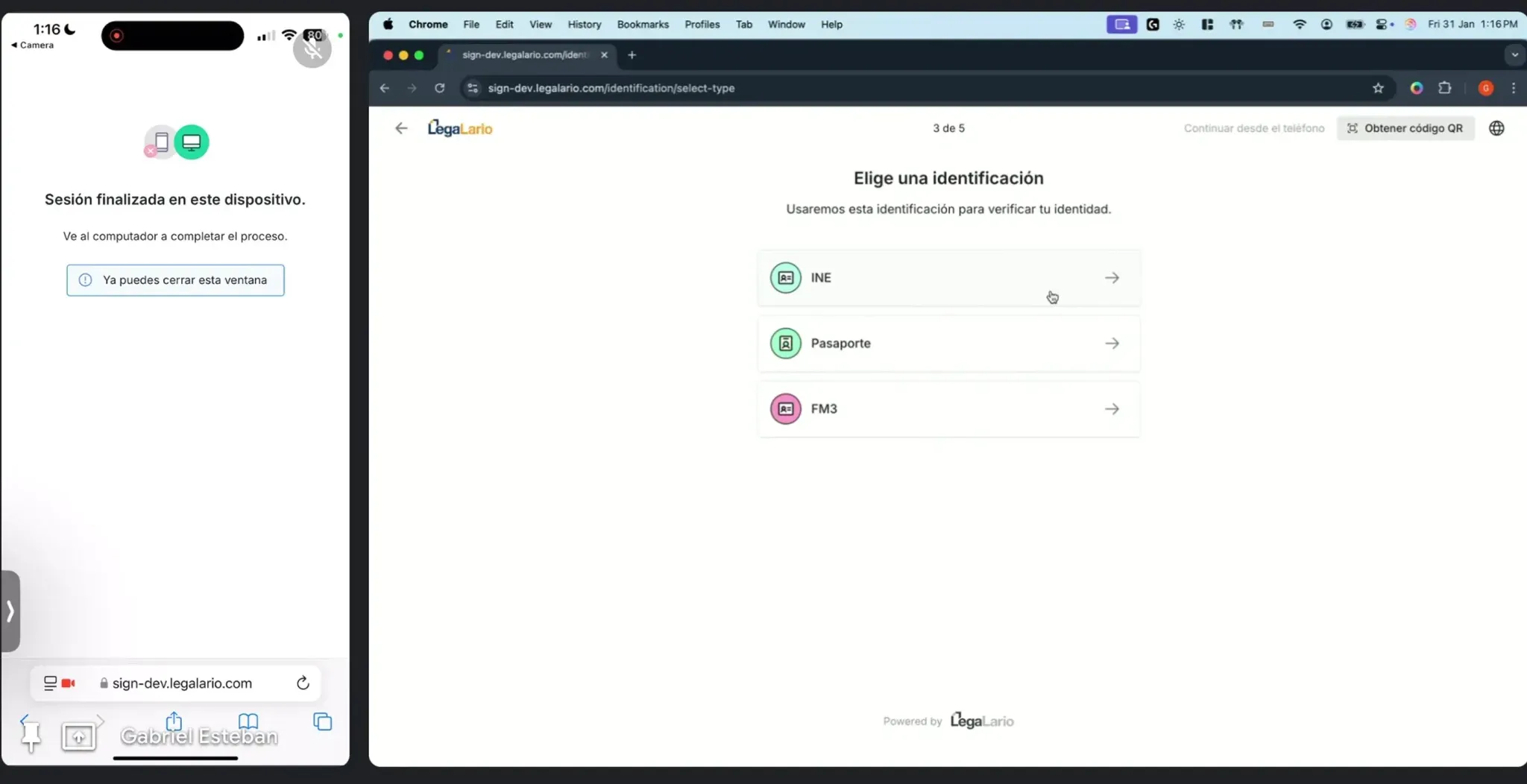 End-to-end testing — desktop identity picker and 30+ facial recognition models with fraud detection